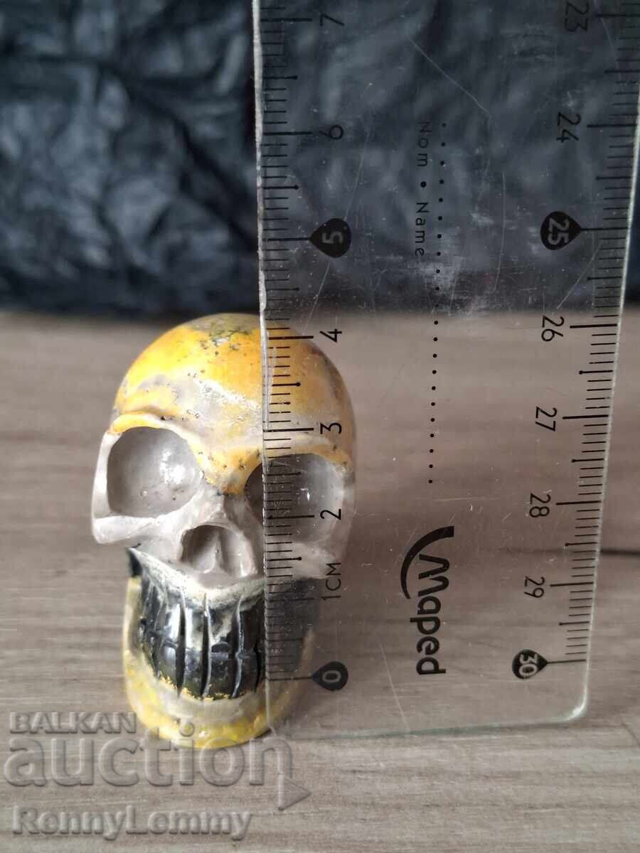 Craniu din mineral rar, lavă vulcanică - 7