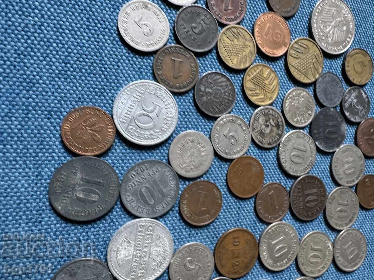 Лот от 44 монети 1900-1980 Германия - 5
