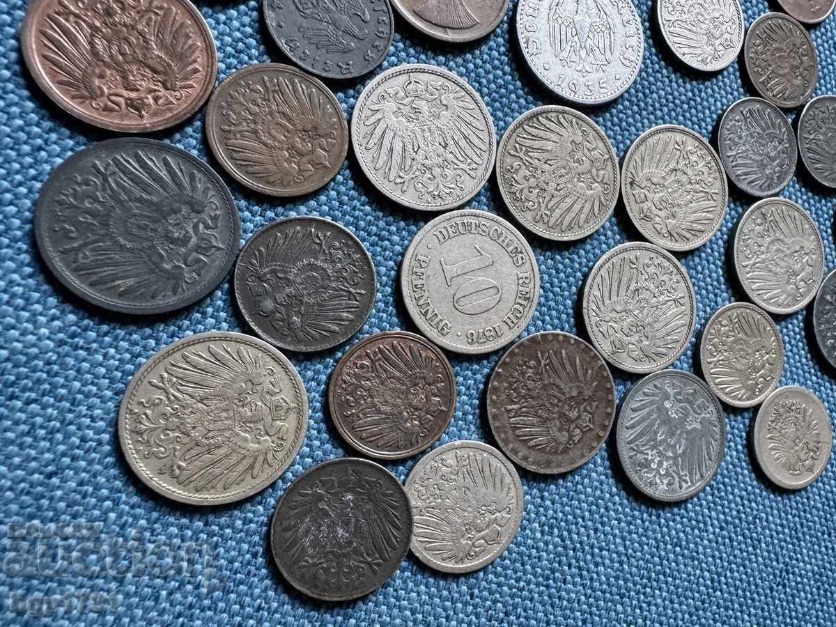 Лот от 44 монети 1900-1980 Германия - 7