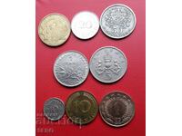 Mixed lot of 8 coins