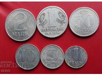 Germania-GDR-lot 6 monede