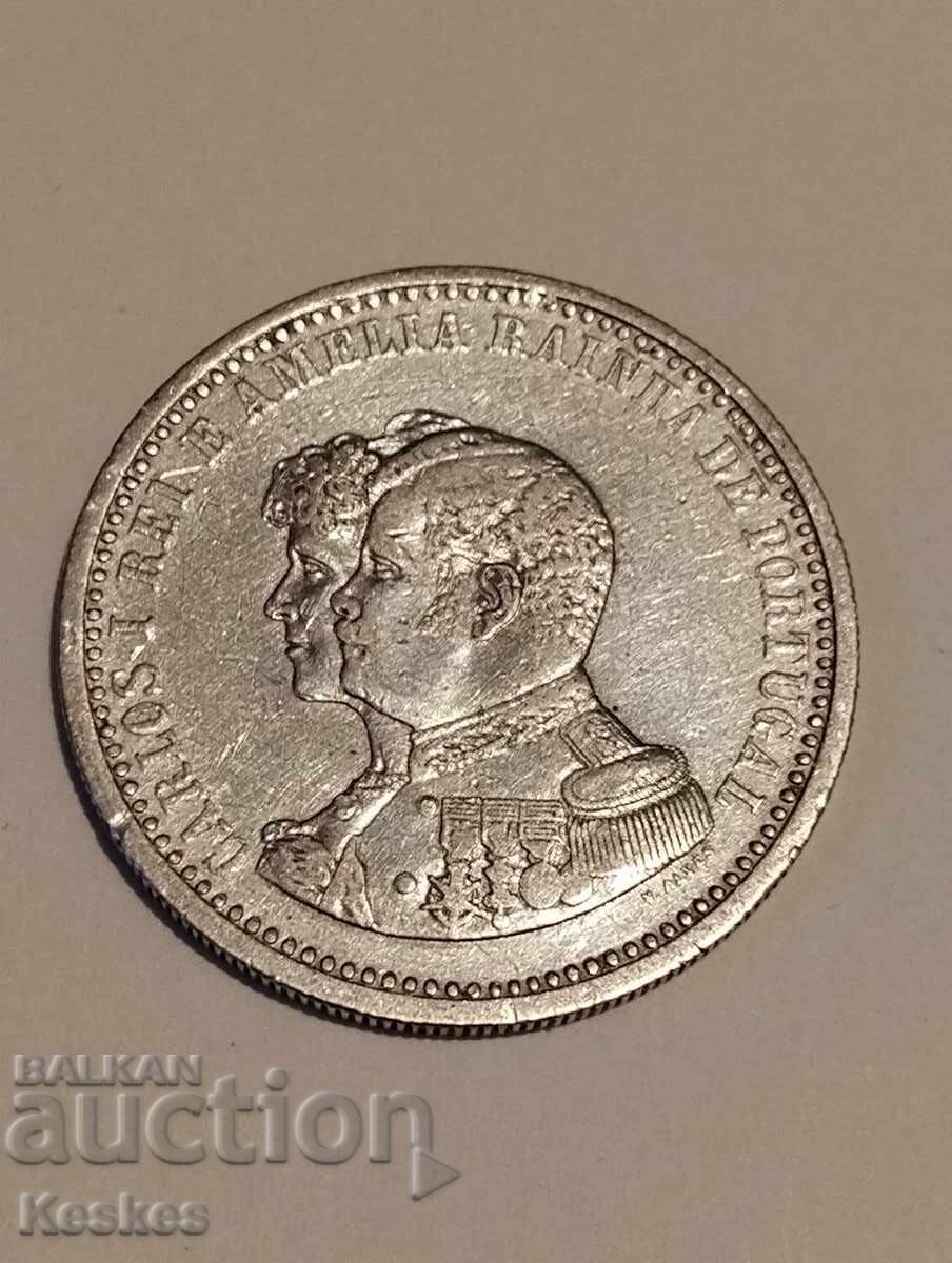 Παράδοση Πορτογαλία 1898 200 réis 500 réis 1000 réis