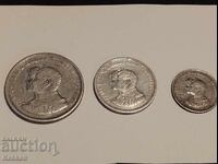 Πορτογαλία 1898 200 réis 500 réis 1000 réis