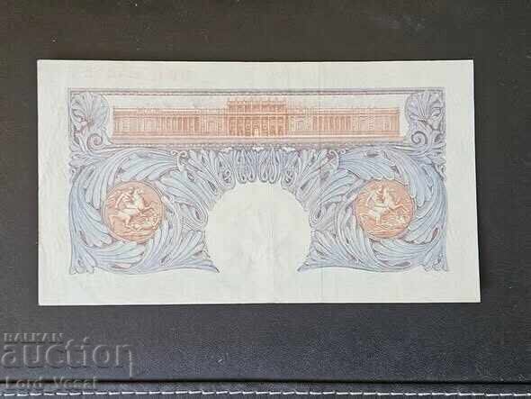 1 Pound (Extraordinary Wartime Issue; with thread) ND (1940-1948) with price € 16.00 | 31.29 BGN