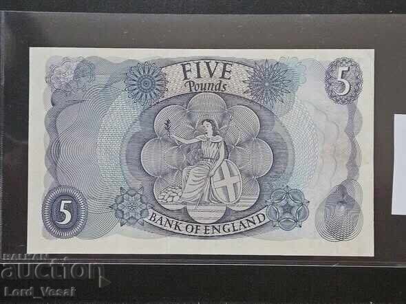 5 lire (Seria C; Portret) ND (1966-1970) cu preț € 25.00 | 48.90 BGN