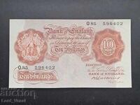 10 șilingi ND (1929-1934 Seria A; Britania, fără fir)