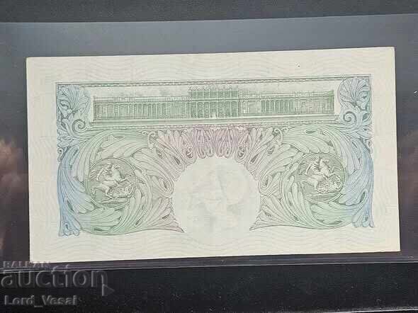 1 liră ND (1934-1948) Seria A; Marea Britanie, fără fir de siguranță cu preț € 48.00 | 93.88 BGN