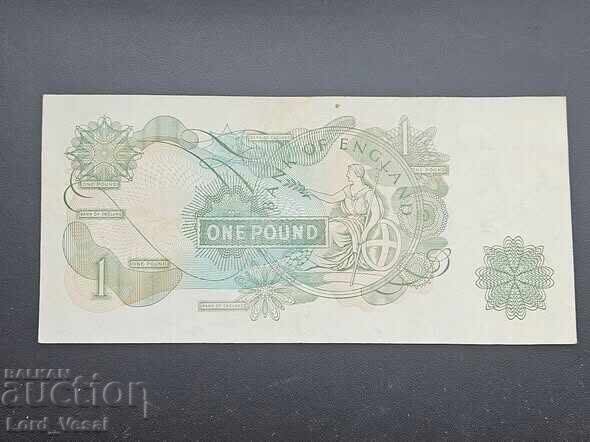 1 liră (Seria C; Portret) ND (1970-1978) cu preț € 6.00 | 11.74 BGN