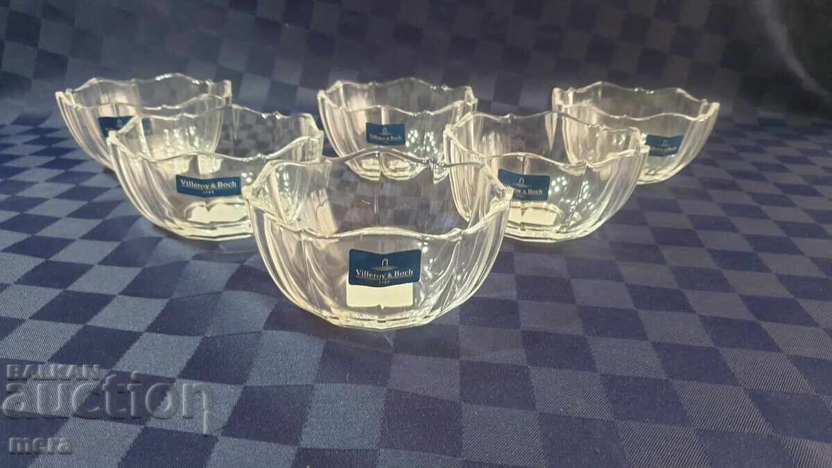 "Villeroy & Boch My Garden" crystal bowl set "Villeroy & Boch My Garden" crystal bowl set