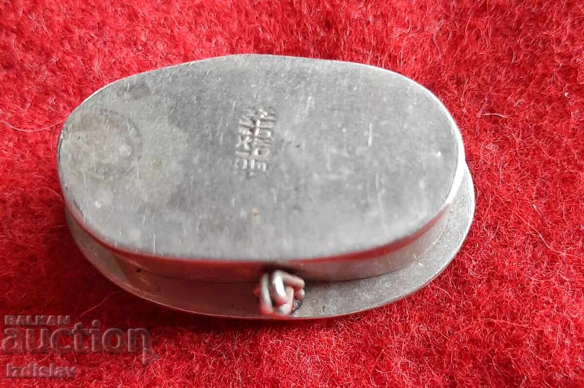 Auction Handmade nickel silver jewelry box Auction Handmade nickel silver jewelry box
