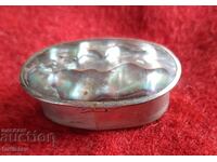 Handmade nickel silver jewelry box