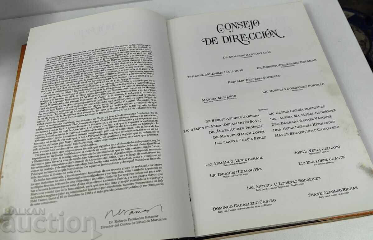 1983 ATLAS BIOGRAFIE JOSÉ MARTÍ ATLAS HISTÓRICO BIOGRÁFICO - 5