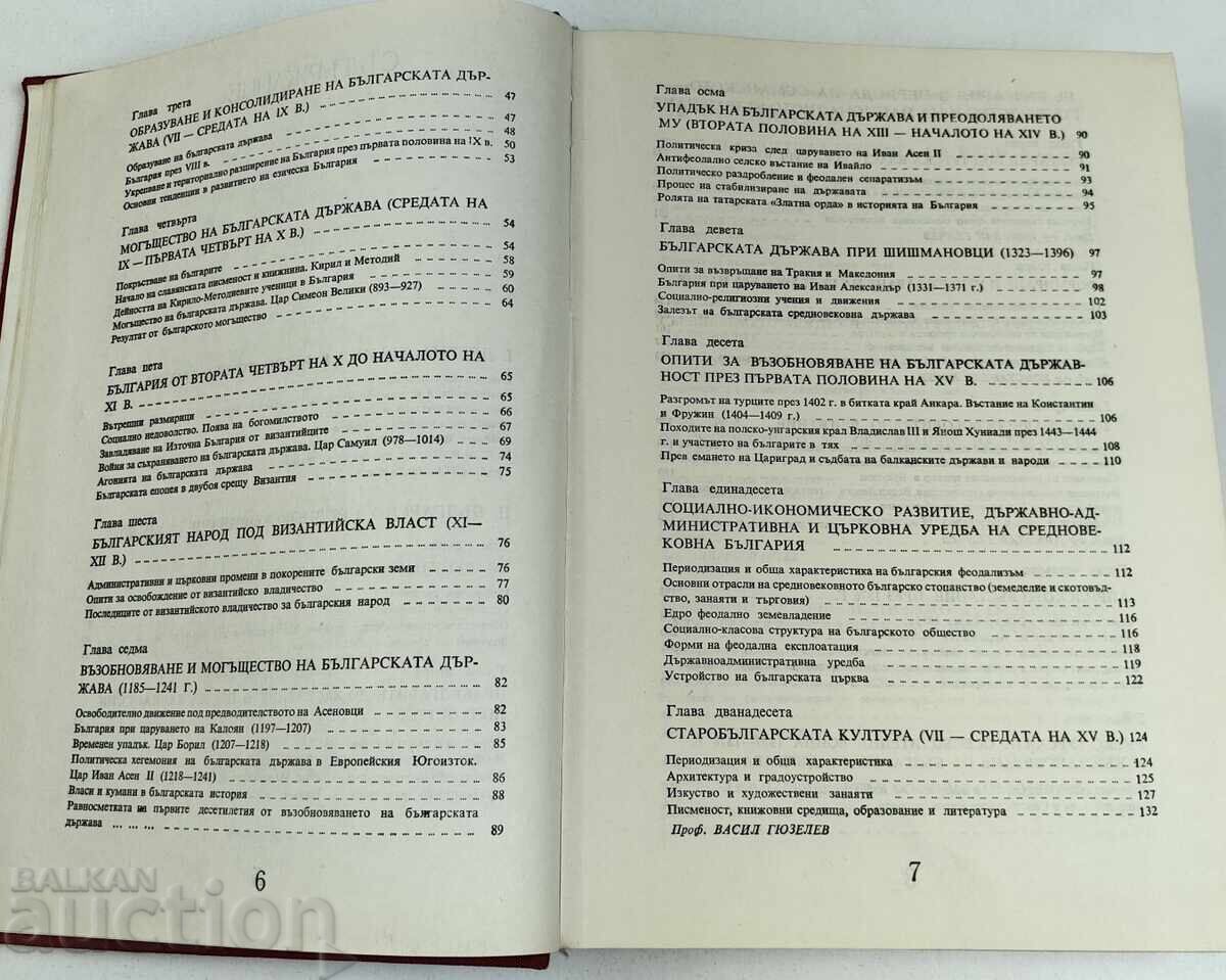 Παράδοση 1983 ΣΥΝΤΟΜΗ ΙΣΤΟΡΙΑ ΤΗΣ ΒΟΥΛΓΑΡΙΑΣ