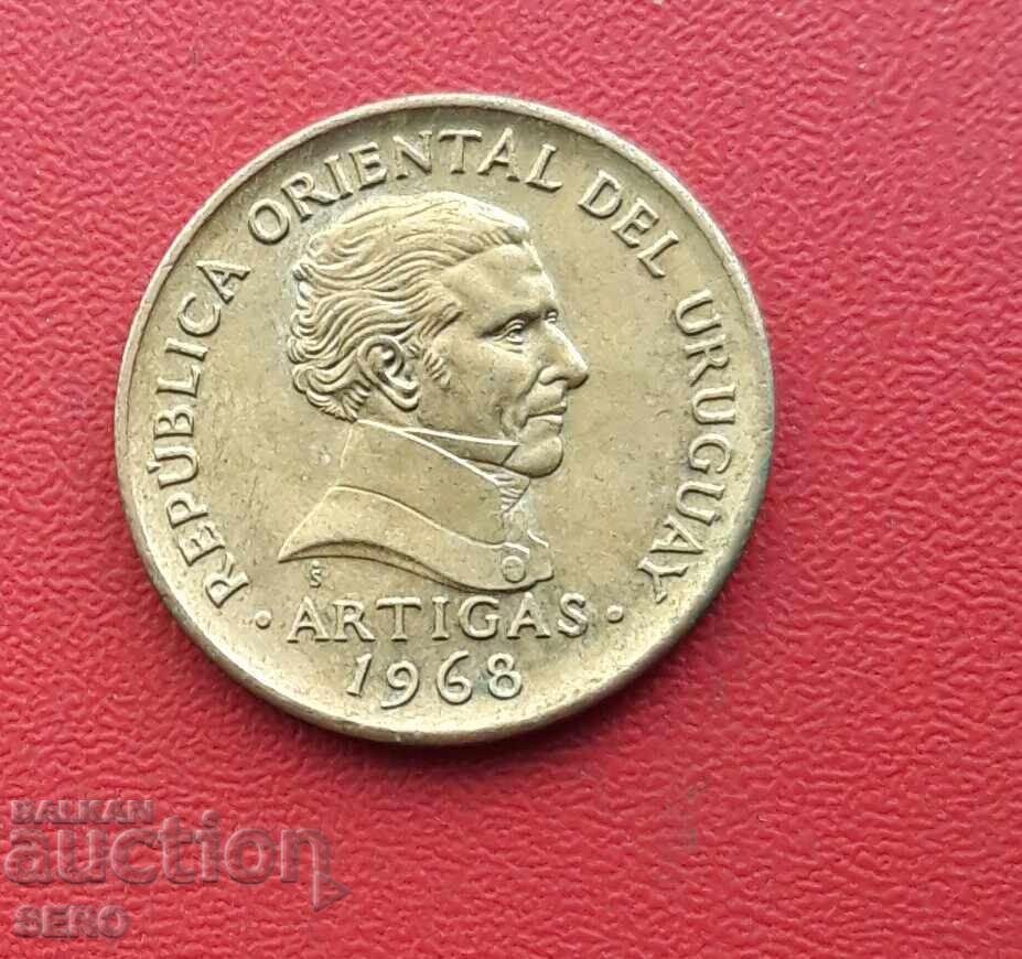 Uruguay-5 pesos 1968 with price € 0.36 | 0.70 BGN