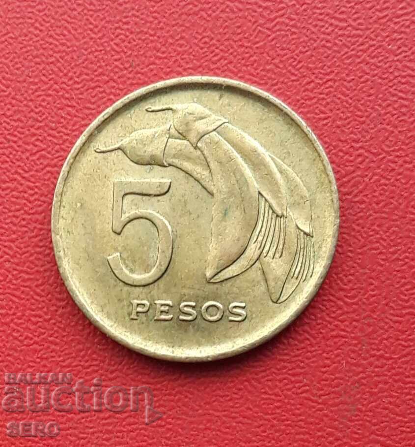 Uruguay-5 pesos 1968