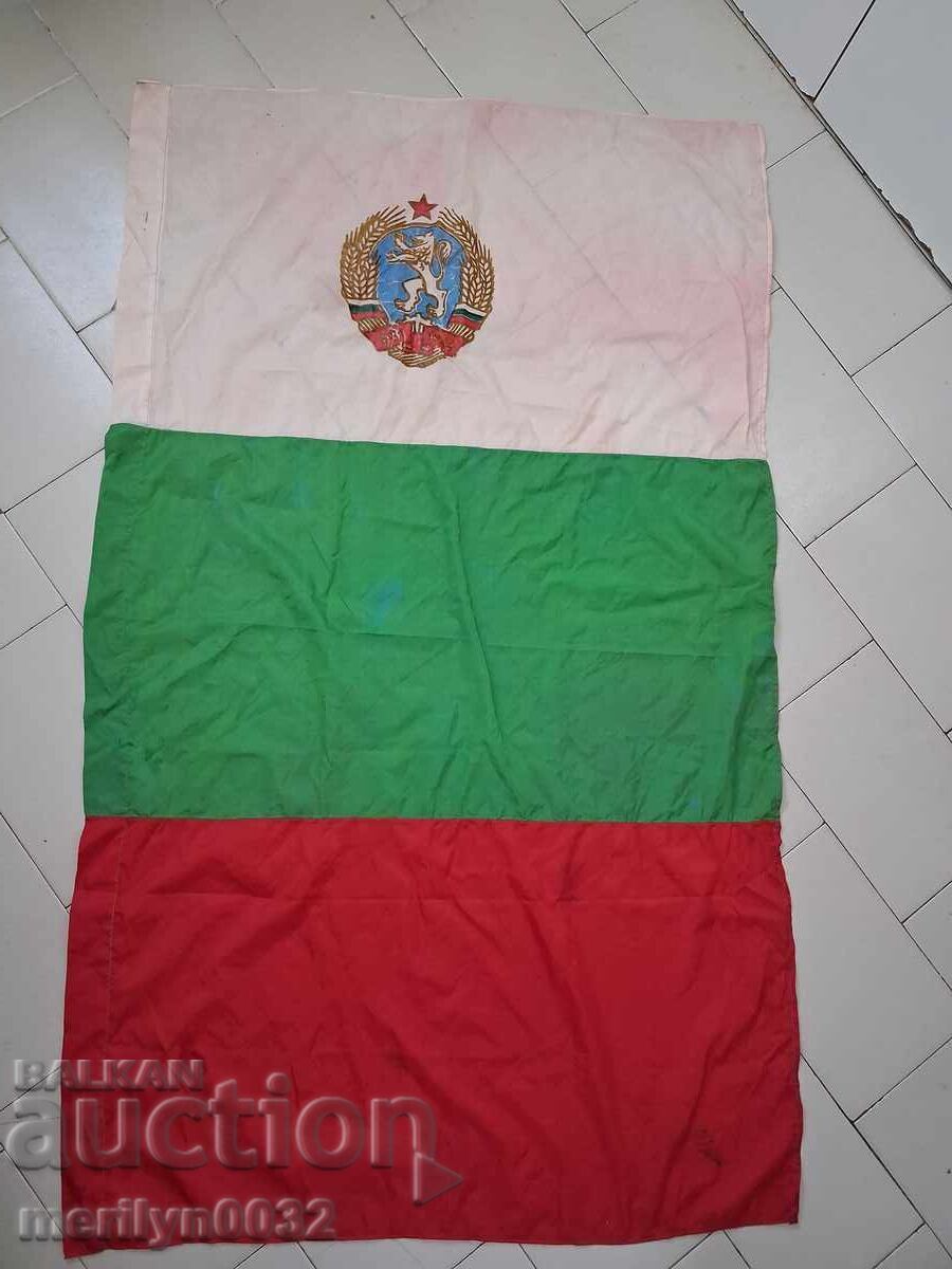 Drapel tricolor bulgăresc stemă steag RPB - 5