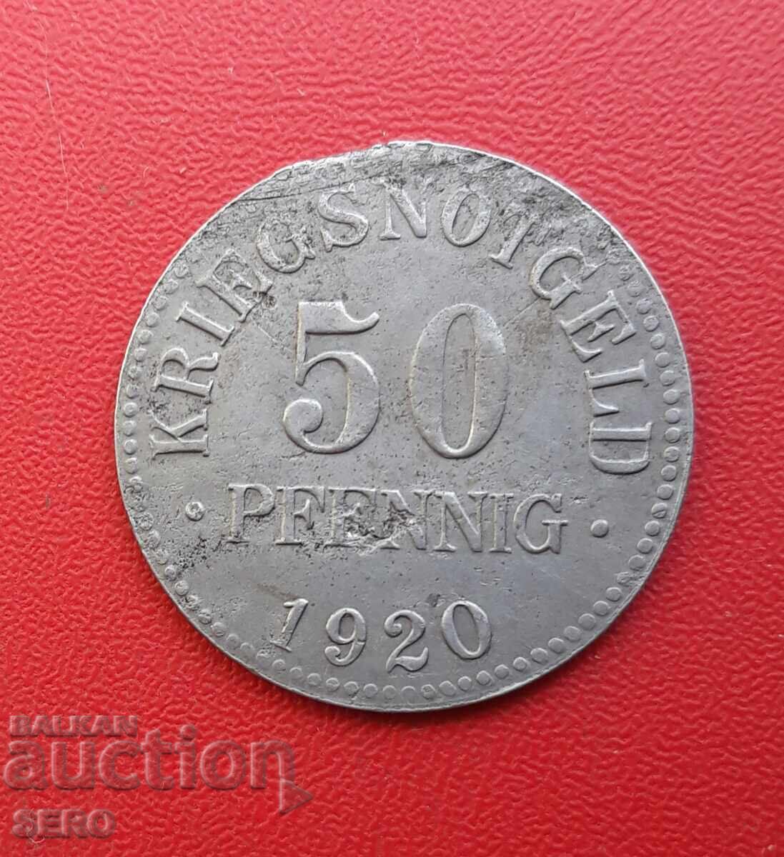 Germania-Braunschweig-50 pfennig 1920