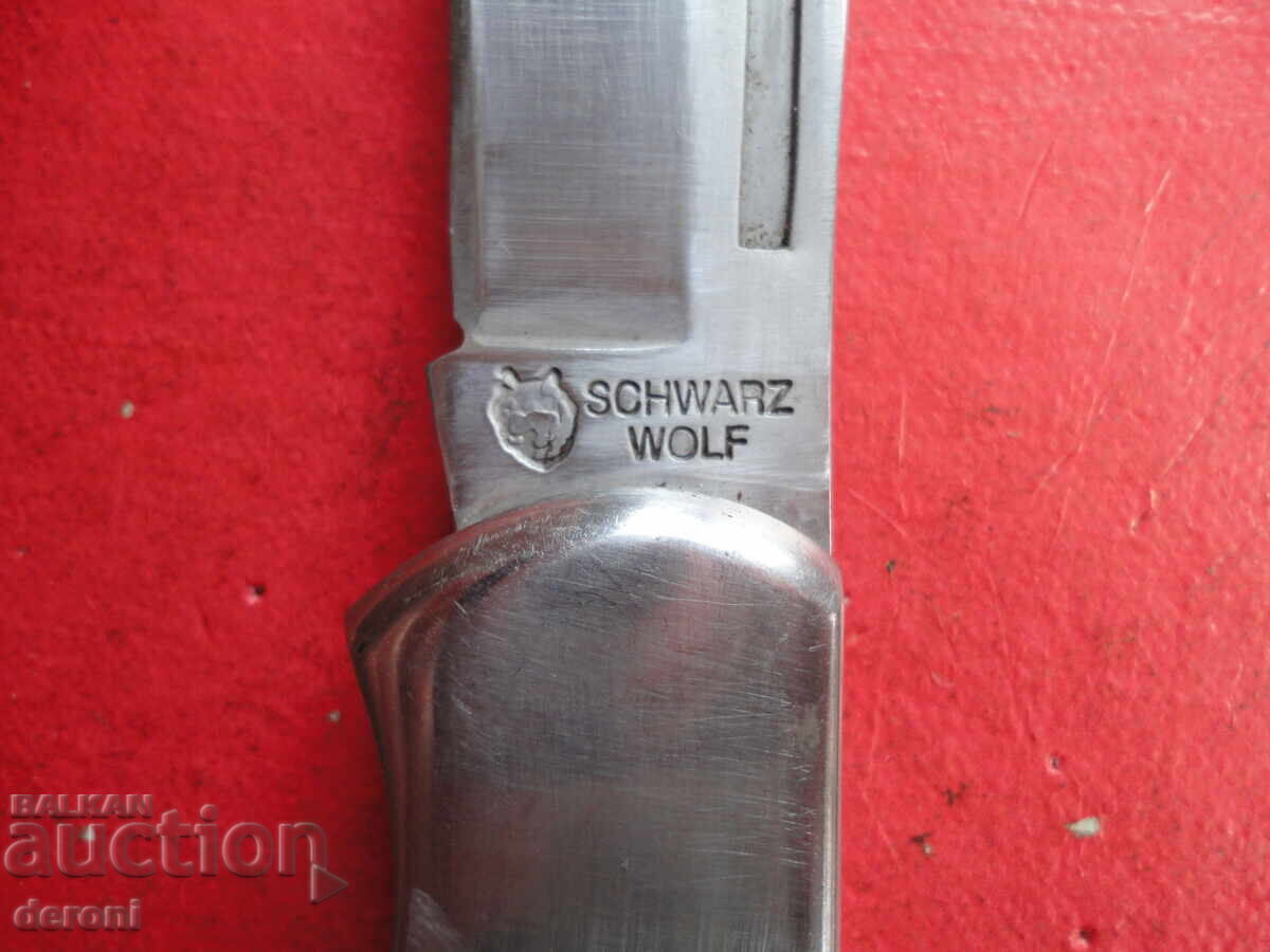 Licitație Cuțit de buzunar semiautomat Wolf grozav Licitație Cuțit de buzunar semiautomat Wolf grozav