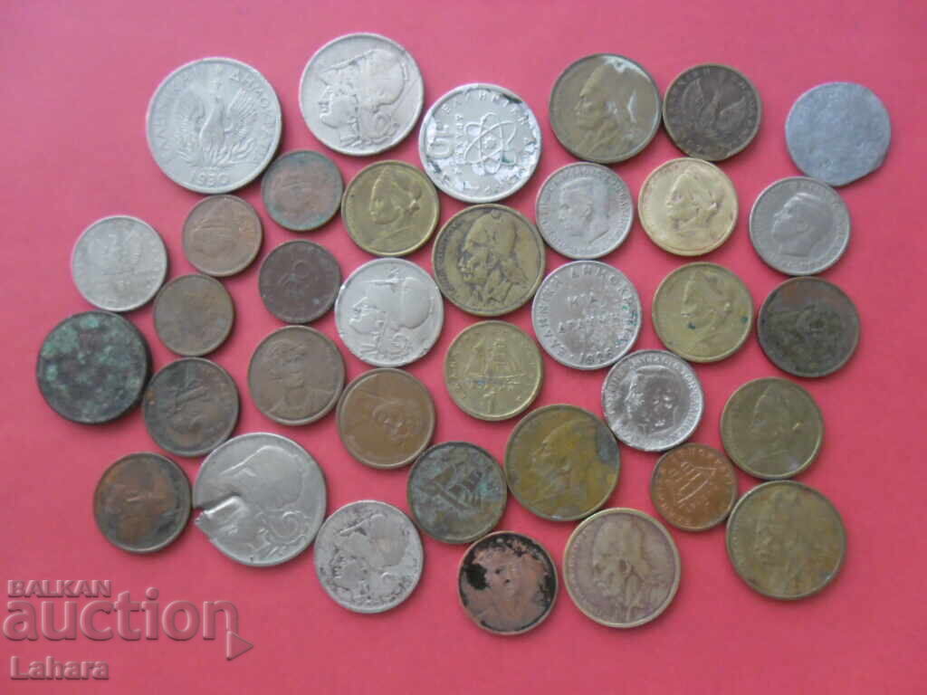 Large lot of coins from Greece - 5