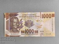 Банкнота - Гвинея - 1000 франка UNC | 2018г.