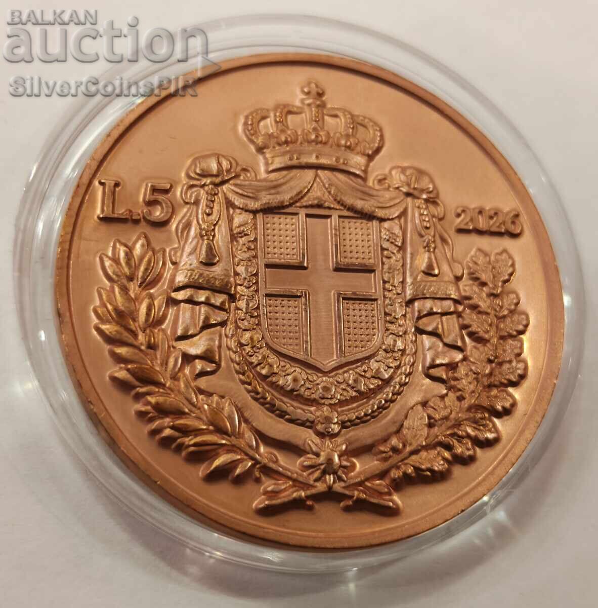 Livrarea Monedă 1 oz Lady Italia 2026 Round Livrarea Monedă 1 oz Lady Italia 2026 Round