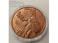 Monedă 1 oz Lady Italia 2026 Round