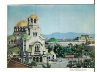 Картичка  България  София Храм-паметник"Ал.Невски" стерео 2