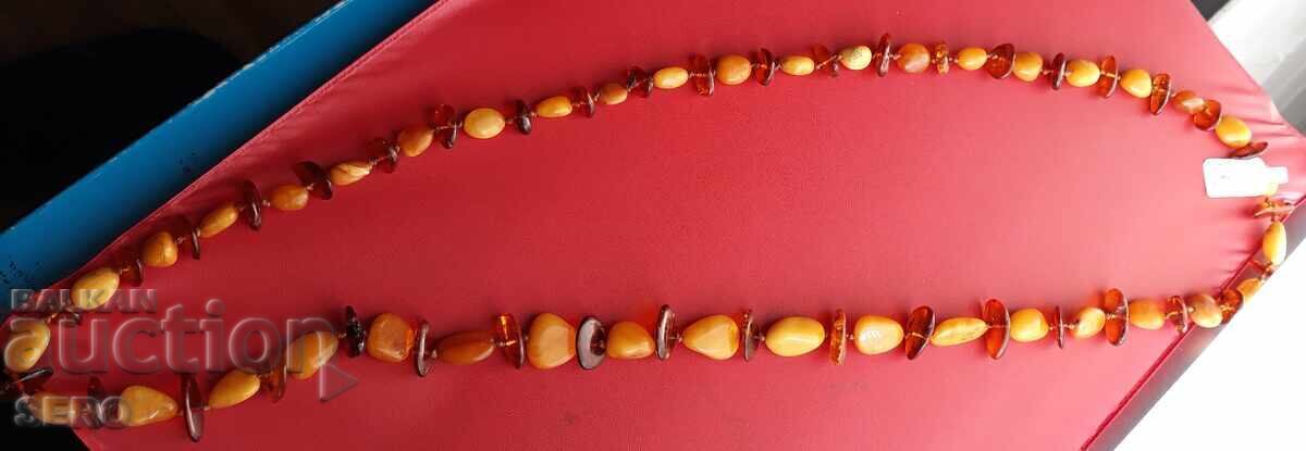 Amber necklace made of natural Baltic amber with price € 29.00 | 56.72 BGN