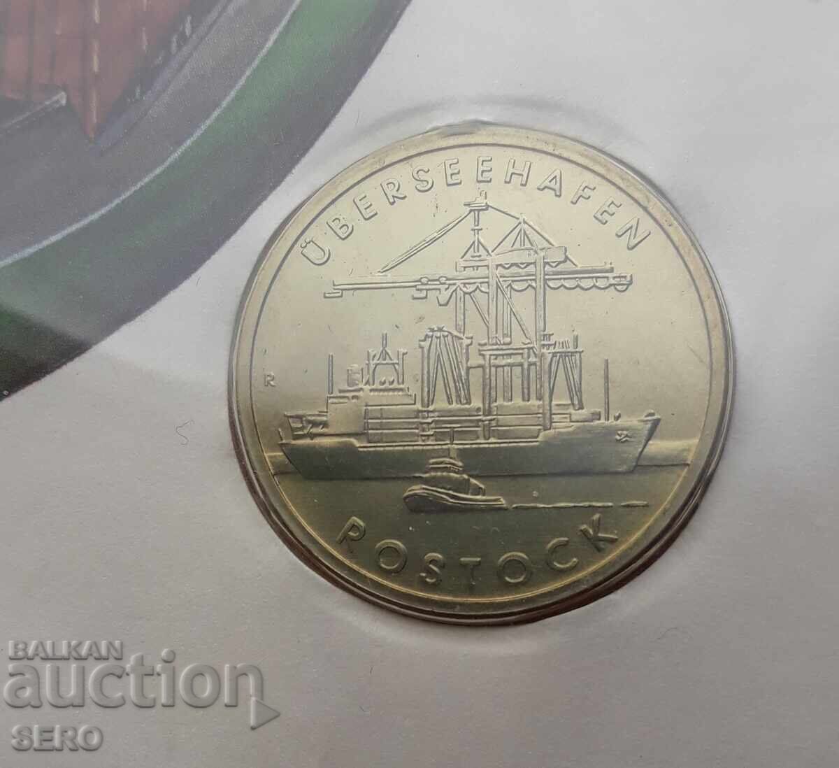 Германия-ГДР-5 марки 1988 и пощ.марки в кр. плик с цена € 5.01 | 9.80 лв.