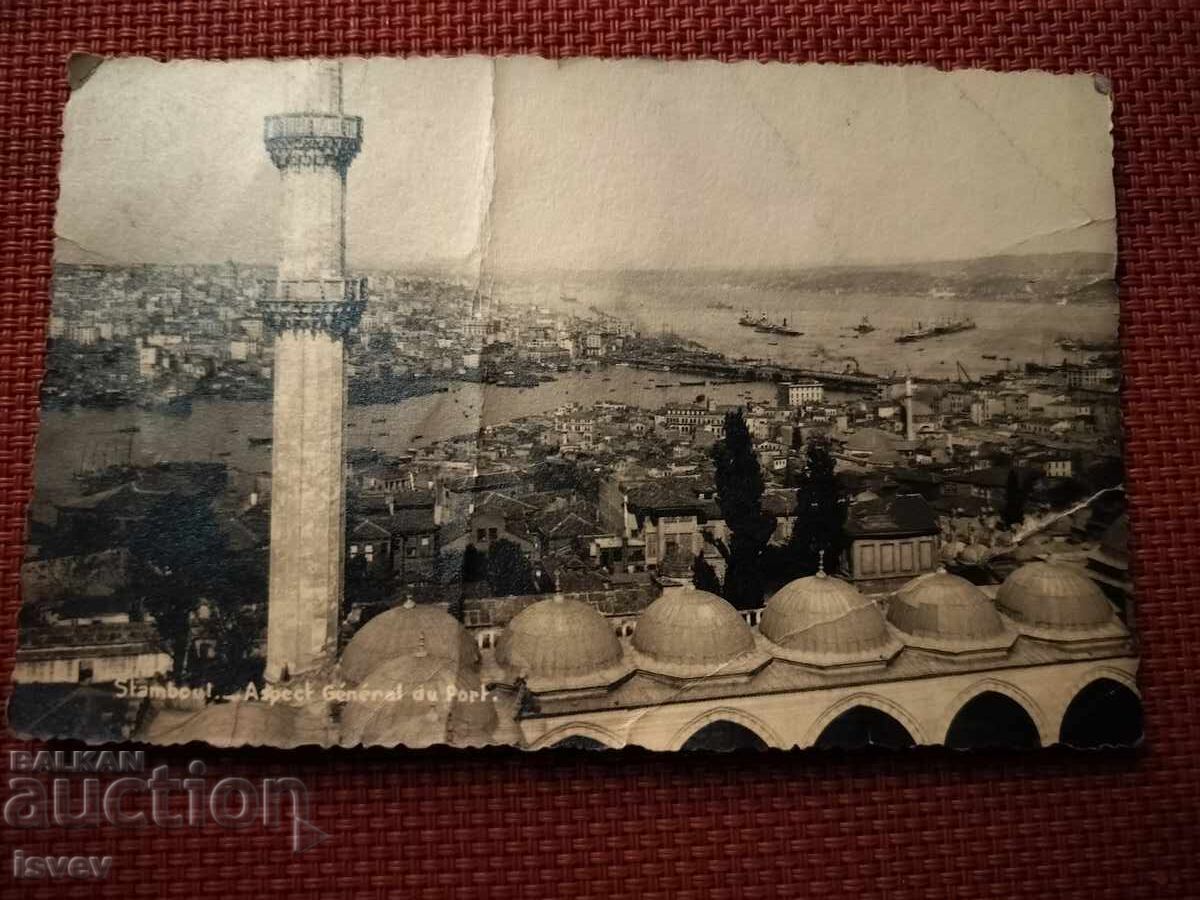 Аукцион Стара пощенска картичка от Истанбул 1937г.