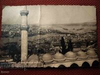 Стара пощенска картичка от Истанбул 1937г.