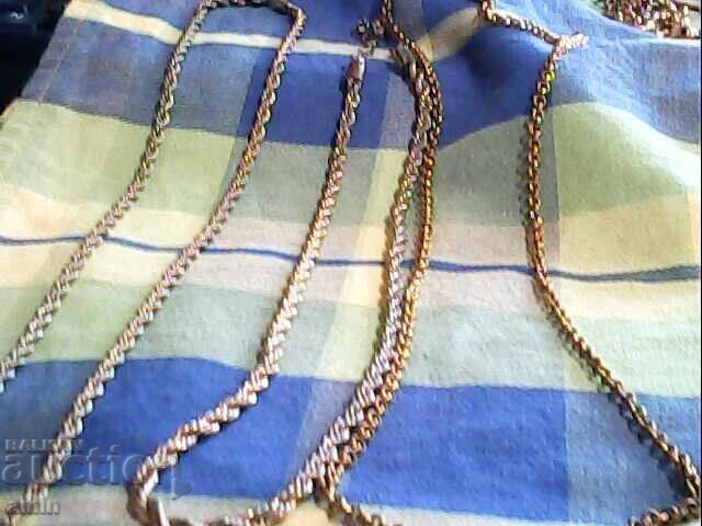 Lot of gold-plated jewelry approx. 150g with price € 35.00 | 68.45 BGN