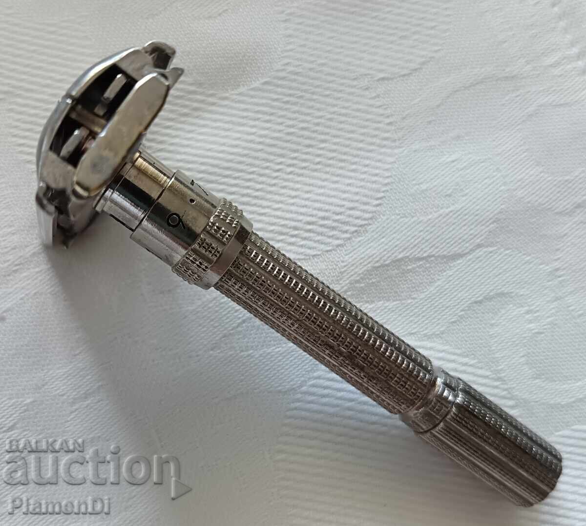 Delivery of Gillette Slim Adjustable Razor - 1968 USA