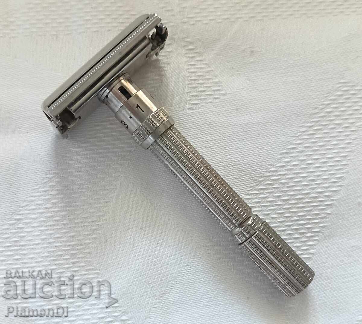 Gillette Slim Adjustable Razor - 1968 USA