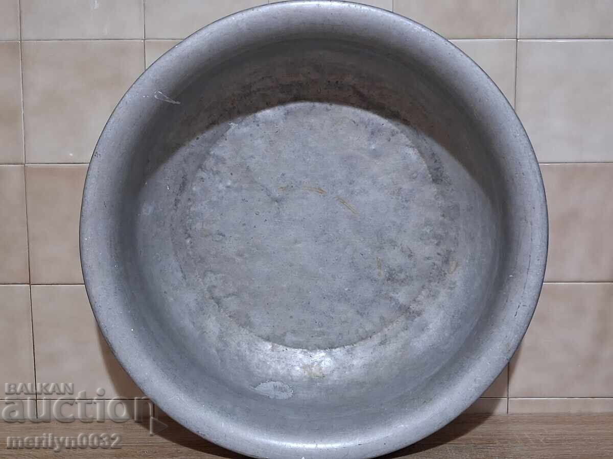 Αλουμινένια λεκάνη οικιακό σκεύος καζάνι σκάφη κολυμπήθρα Αλουμινένια λεκάνη οικιακό σκεύος καζάνι σκάφη κολυμπήθρα