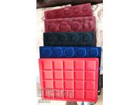 Coin trays/inserts lot of 5 pieces for cases and boxes