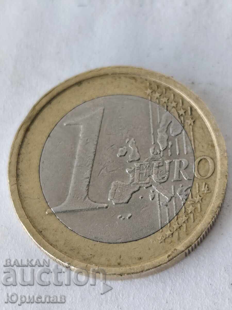 Κέρμα ενός ευρώ με τιμή € 2500.00 | 4889.59 BGN