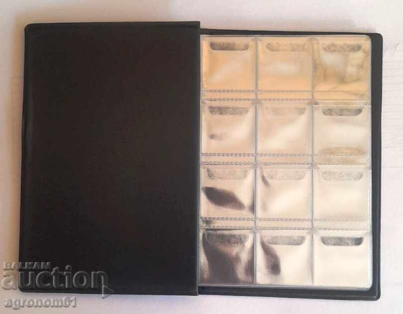 Clasor pentru monede, album pentru monede, 120 buzunare /c cu preț € 9.00 | 17.60 BGN