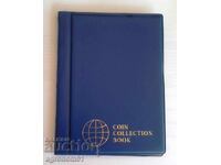 Clasor pentru monede, album pentru monede, 120 buzunare /c