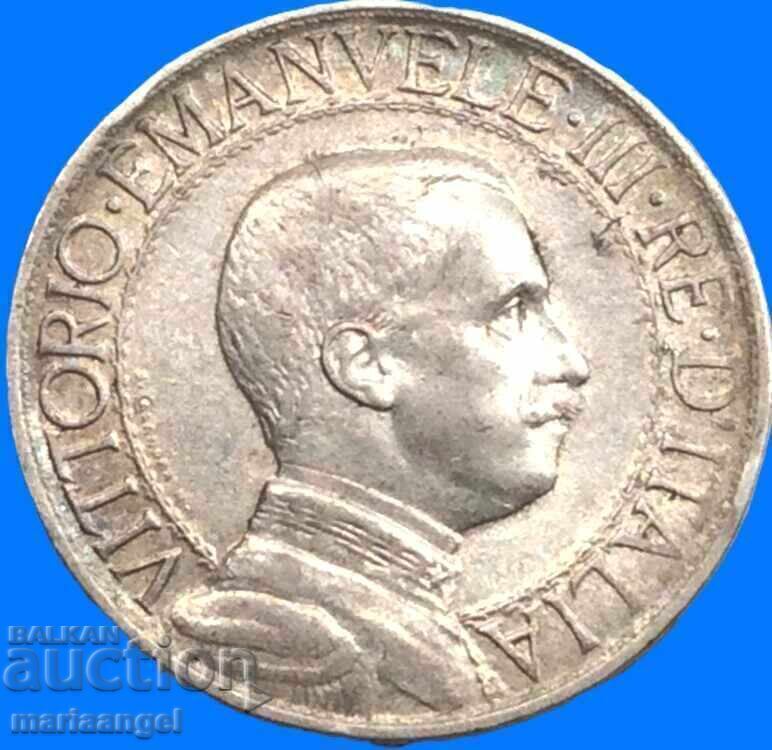 1 Λίρα 1910 Ιταλία Ασημένια πατίνα με τιμή € 23.00 | 44.98 BGN