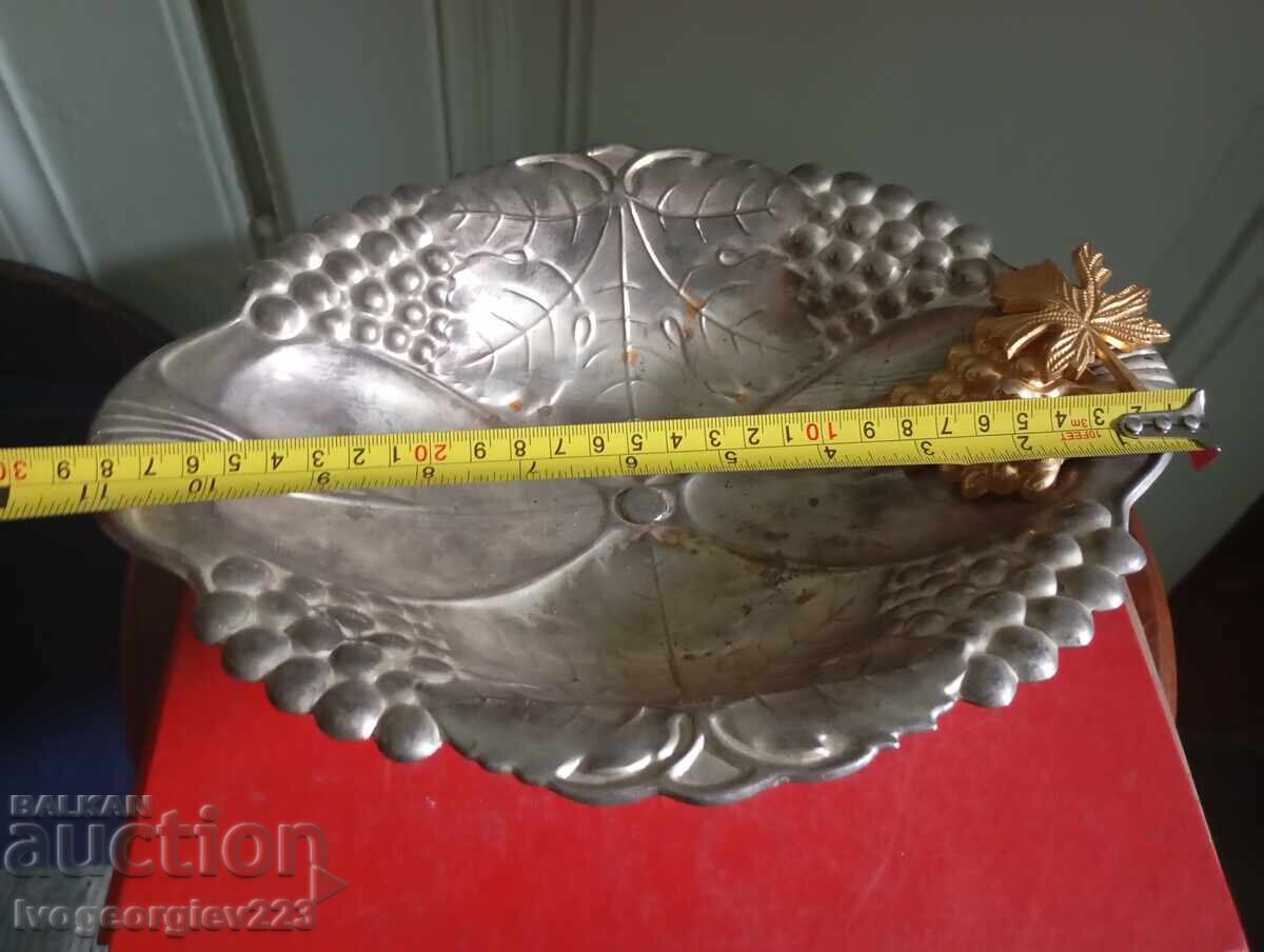 Delivery of Vintage silver-plated bowl, fruit bowl