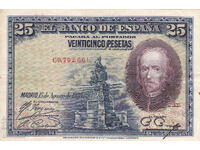 dioman - SPANIA - 25 PESETE - 1928