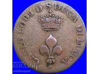 Lucca 1 soldo 1841 Carlo Lodovico - Duce di Lucca Italia