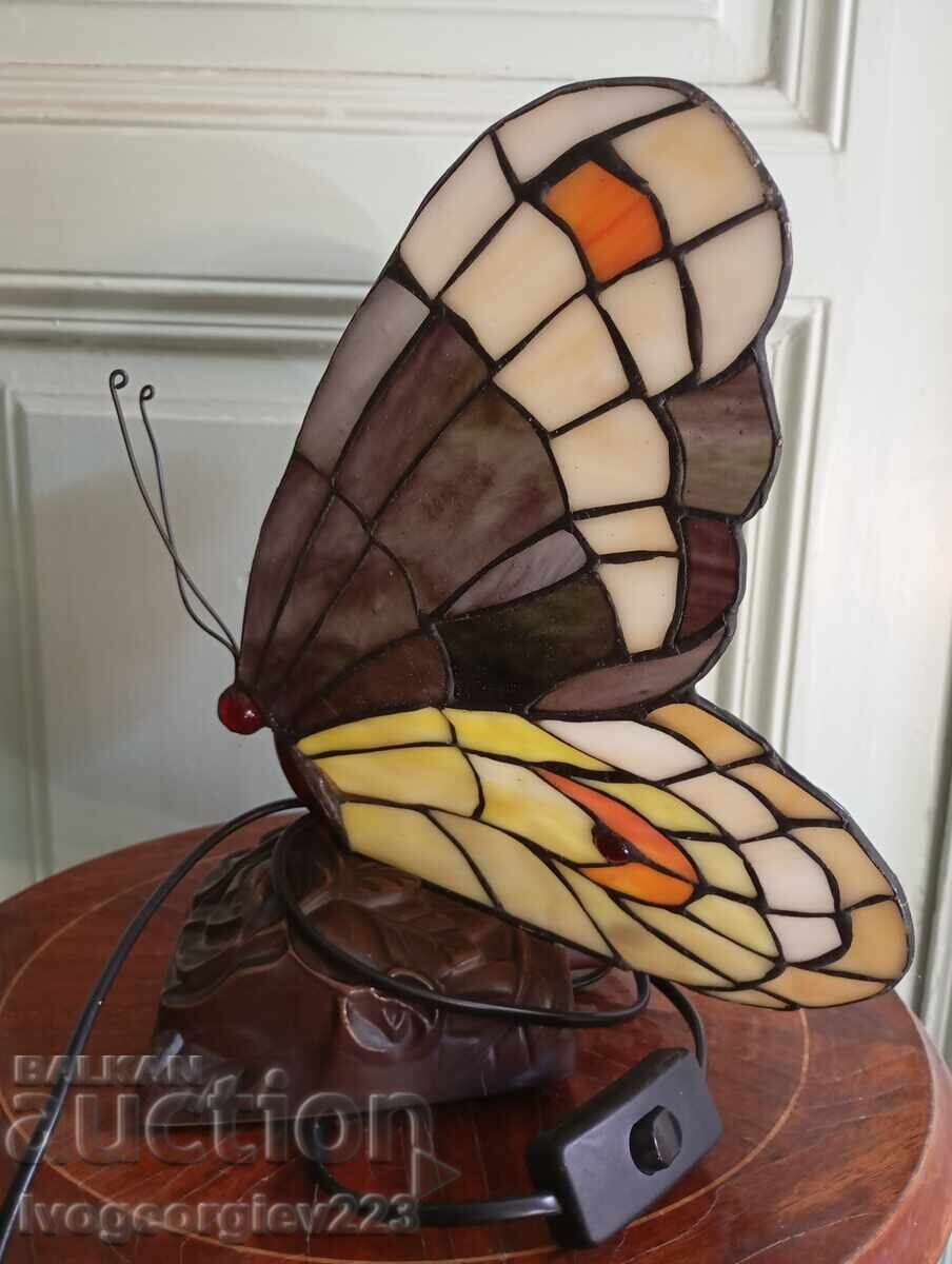 Tiffany style butterfly table lamp with price € 67.00 | 131.04 BGN