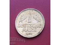 Germany-FRG-1 Mark 1950 D-Munich-gilded