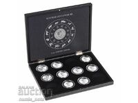 Luxury VOLTERRA coin box for 12 "LUNAR III" coins