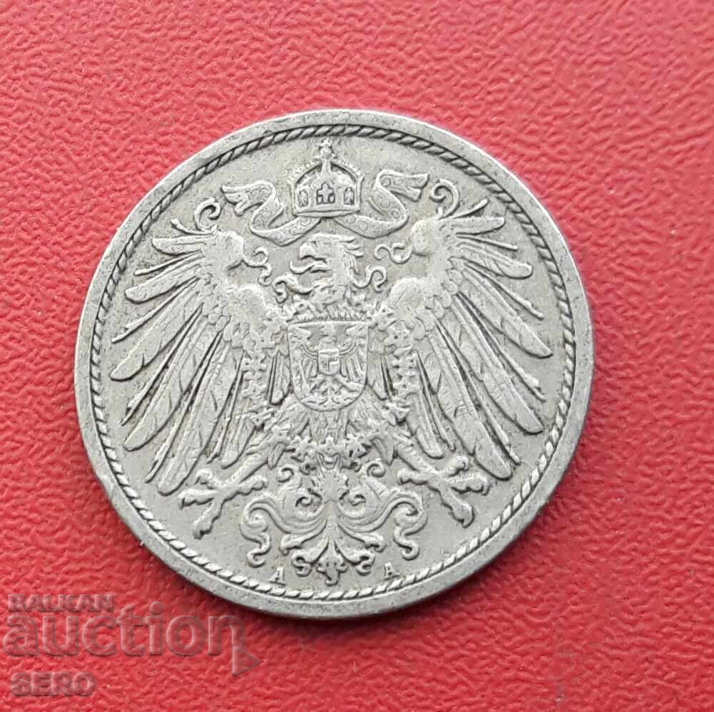 Γερμανία-10 pfennig 1907 A-Berlin με τιμή € 0.40 | 0.78 BGN
