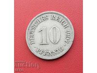 Γερμανία-10 pfennig 1907 A-Berlin