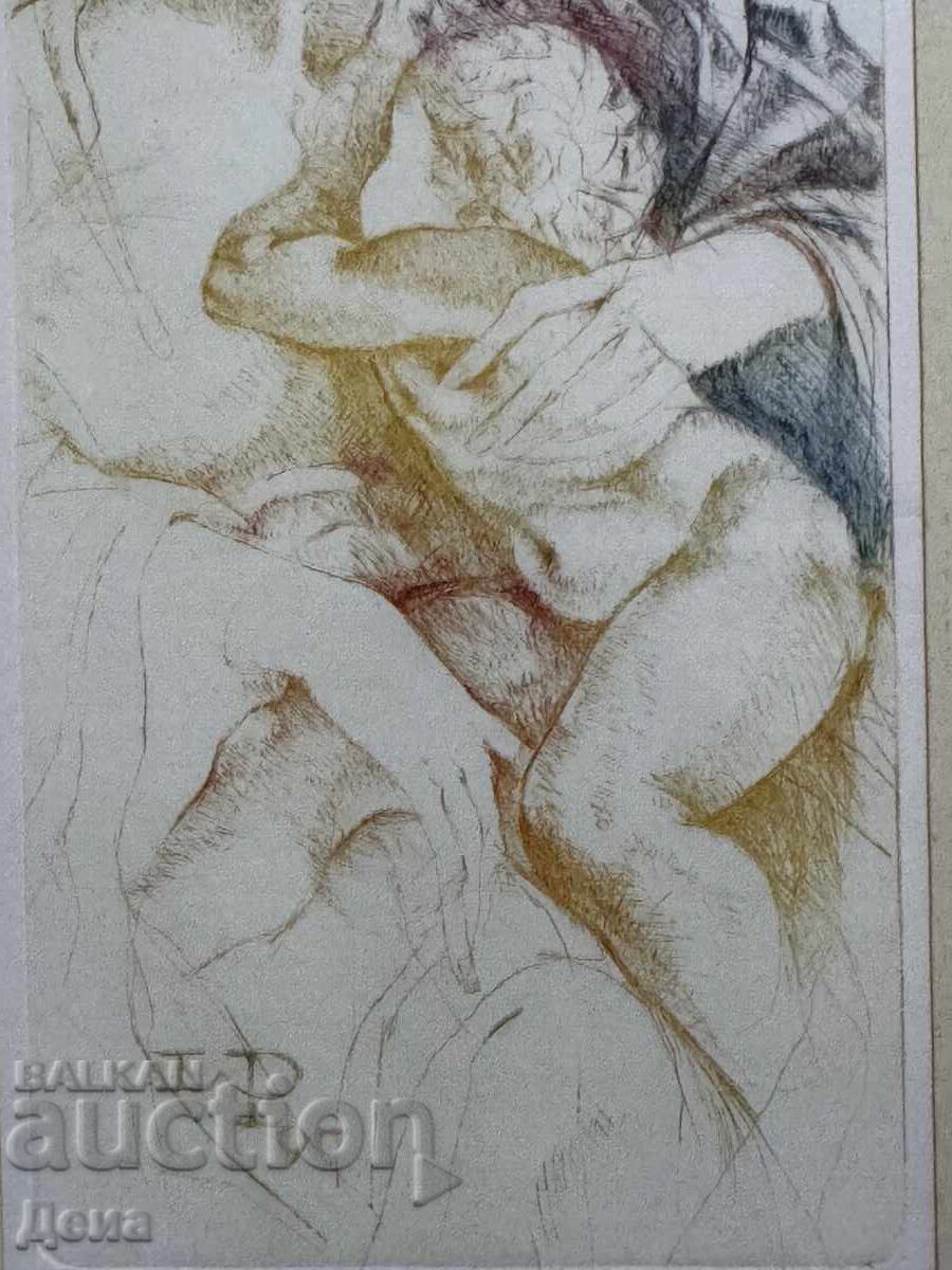 Licitație Luben Pashkulski grafică 1997 Licitație Luben Pashkulski grafică 1997