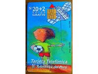 CARTELĂ TELEFONICĂ - PERU